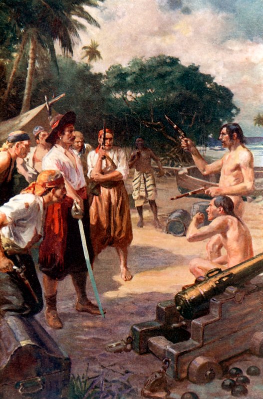 Cockburn a Neapolský mezi Piráty od Charles Mills Sheldon