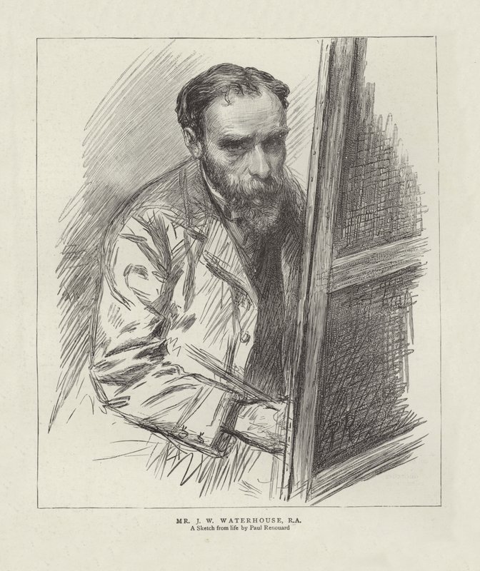 John William Waterhouse od Charles Paul Renouard