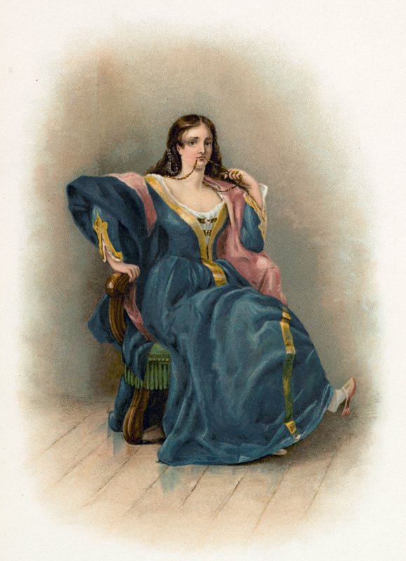 Katharina ze Zkrocení zlé ženy od Charles Robert Leslie