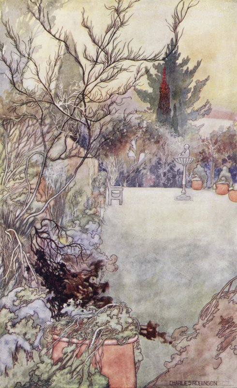 Naše sentimentální zahrada: Cesmína (barva lito) od Charles Robinson