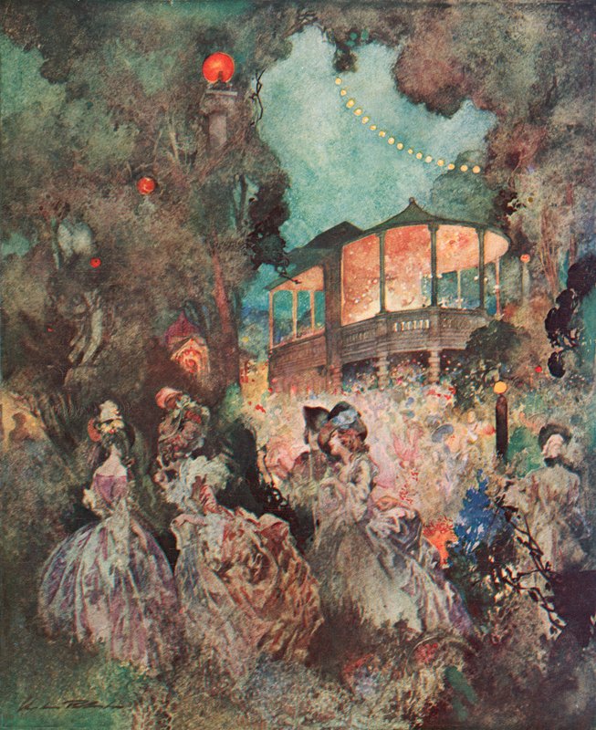 Orchestr, Vauxhall Gardens od Charles Robinson