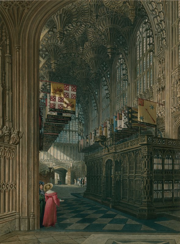 Henry 7th Chapel, Westminster Abbey, Londýn od Charles Wild