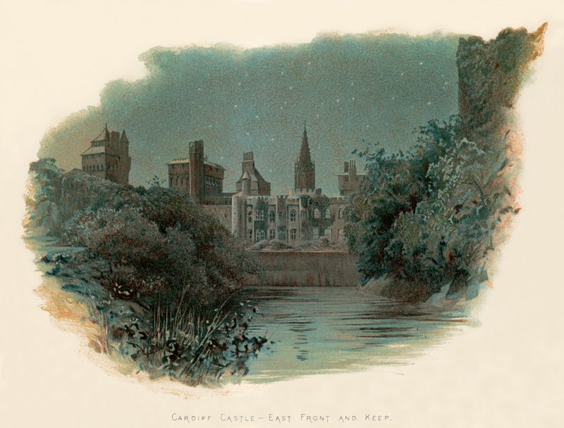 Cardiffský hrad od Charles Wilkinson