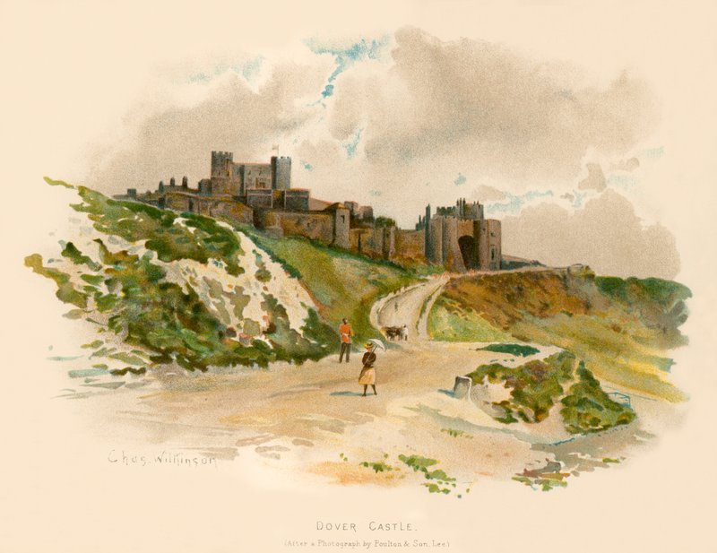 Doverský hrad od Charles Wilkinson
