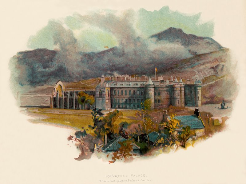 Holyroodský palác od Charles Wilkinson