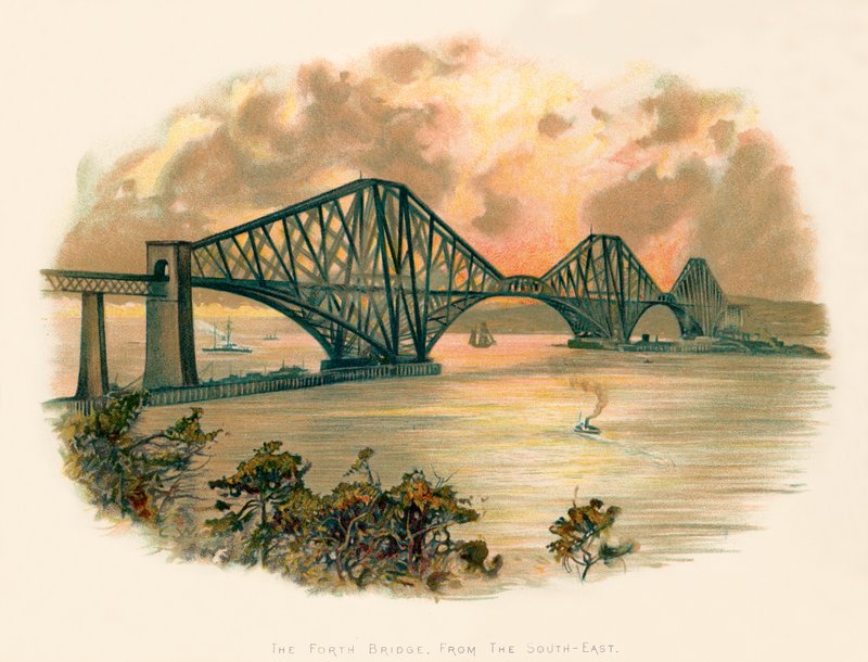 Most Forth, z jihovýchodu od Charles Wilkinson