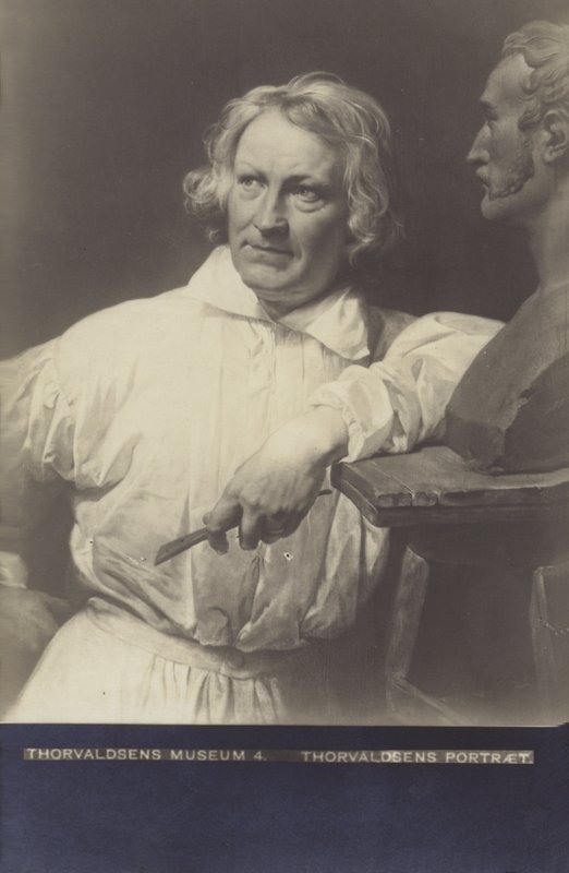 Bertel Thorvaldsen, dánský sochař od Christoffer Wilhelm Eckersberg