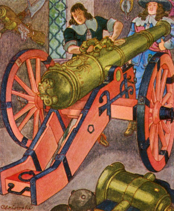 Zeugmeister / Stuff Master (barevná litografie) od Christophe (1856 1945)