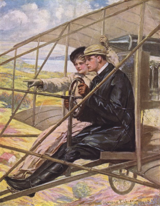 Láska na křídlech od Clarence F. Underwood