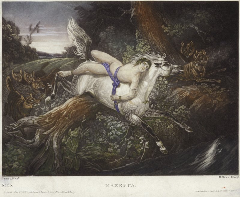 Mazeppa od Clauda Josepha Verneta od Claude Joseph Vernet
