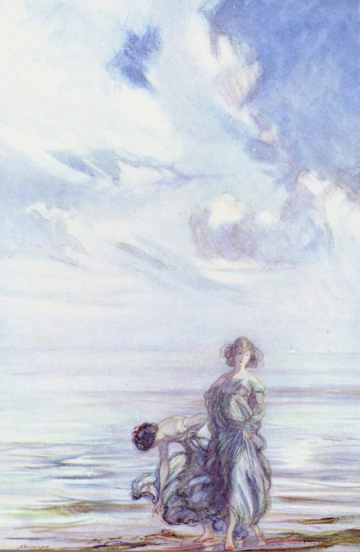 John Keats, Sonet do G A W (barevné lito) od Claude Shepperson