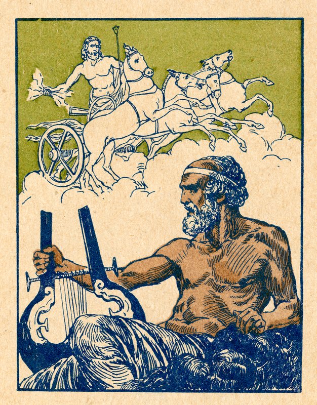 Ilustrace k Iliadě od Homera od Clement Goutier