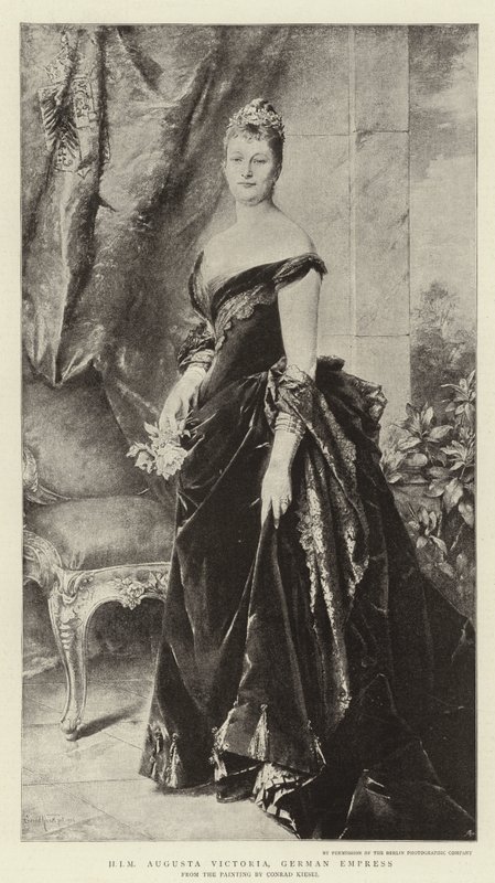 H I M Augusta Viktorie, německá císařovna od Conrad Kiesel