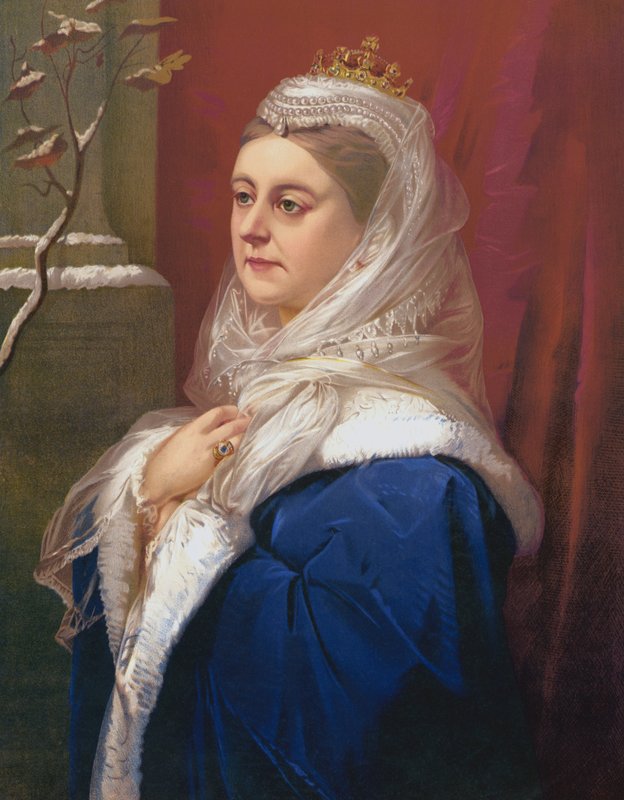 Zima - královna Viktorie od Constant Joseph Brochart
