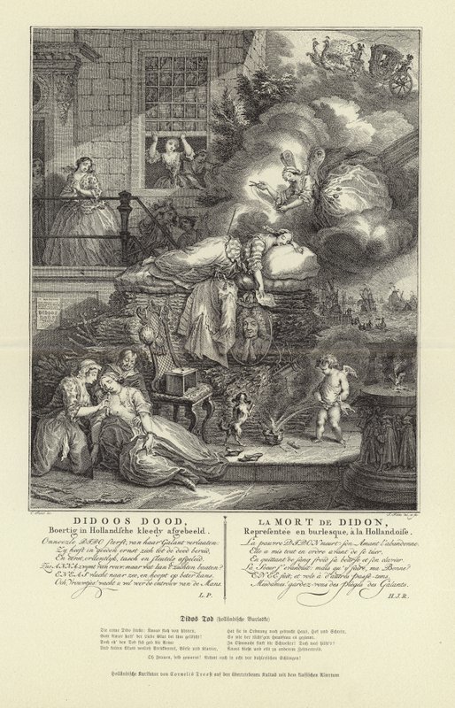 Smrt Dido od Cornelis Troost