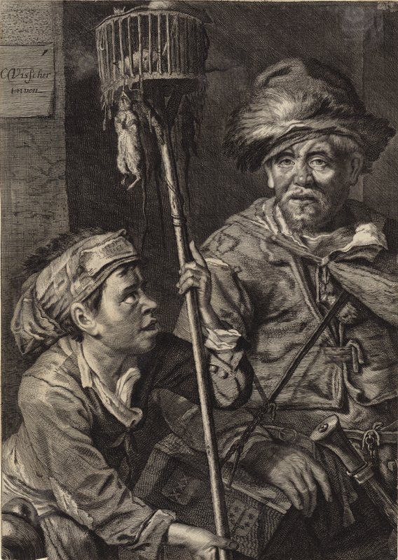 Lapače krys od Cornelis Visscher