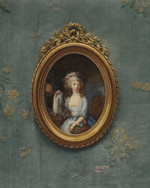 Portrét princezny Louise Hesensko-Darmstadt od Cornelius Hoyer