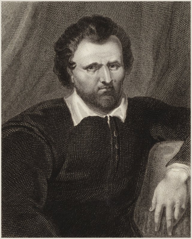 Ben Jonson od Cornelius Janssen van Ceulen