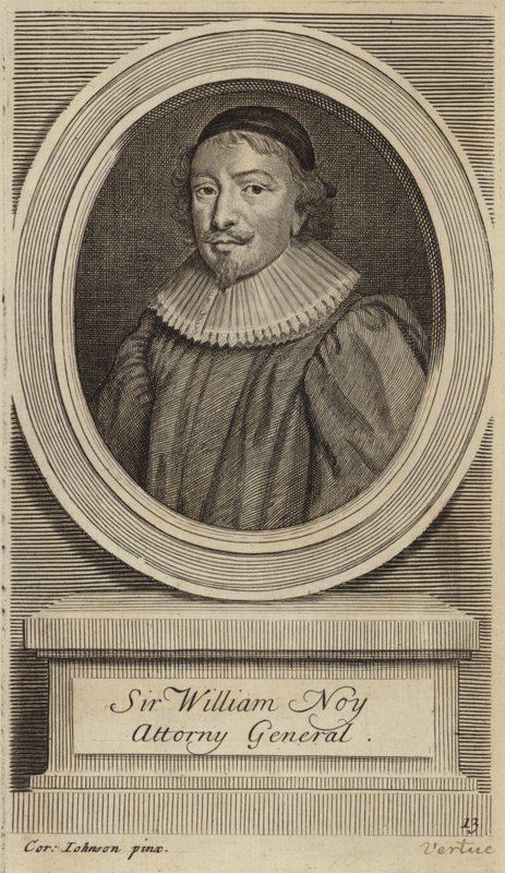 Sir William Noy od Cornelius Janssen van Ceulen
