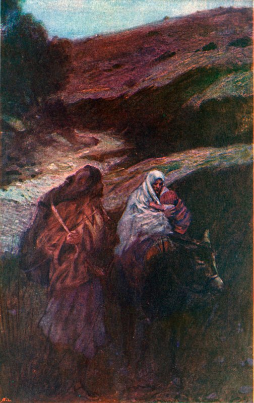 Útěk z Egypta od Corwin Knapp Linson