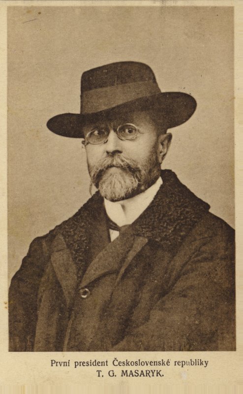 Tomáš Garrigue Masaryk od Czech Photographer