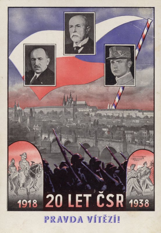 Oslava nezávislosti Československa 1918 - 1938 od Czech School