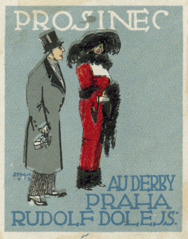 Prosinec. Au Derby Rudolf Dole módy, Praha od Czech School