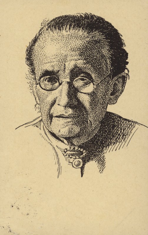 Eliška Krásnohorská (1847-1926), česká feministická autorka od Czech School
