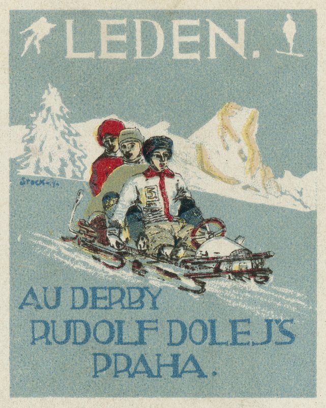 Leden. Au Derby Rudolf Dole módy, Praha od Czech School