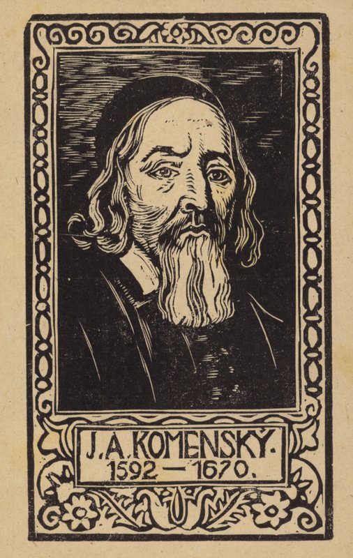 Jan Amos Komenský (1592-1670), český učitel, pedagog a spisovatel od Czech School