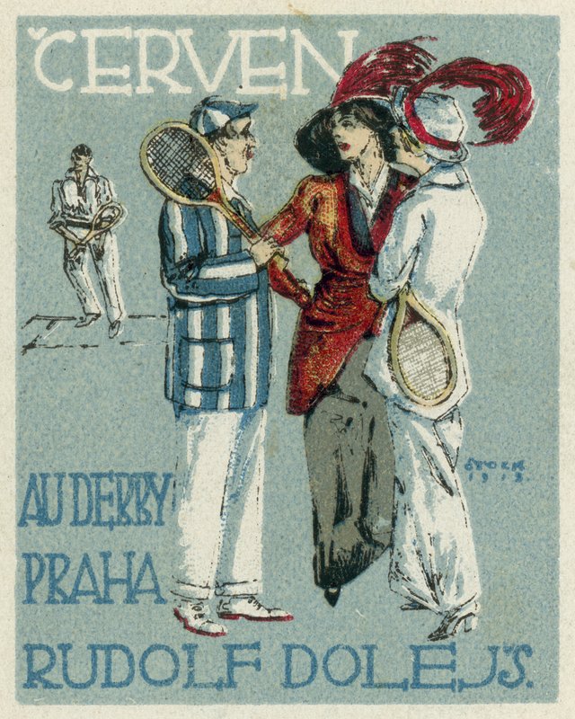 Červen. Au Derby Rudolf Dole módy, Praha od Czech School