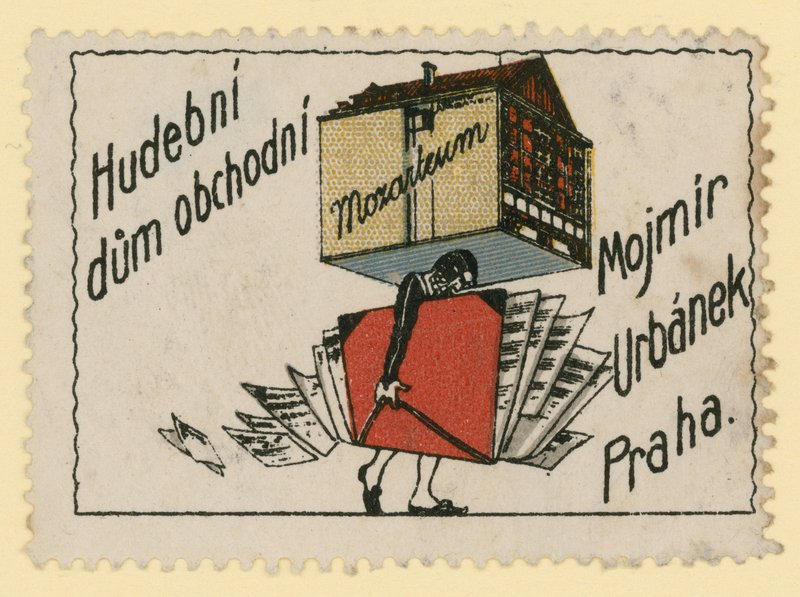 Mojmír Urbánek hudební materiály, Praha od Czech School