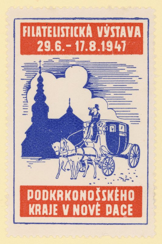 Filatelistická výstava, Československo, 1947 od Czech School