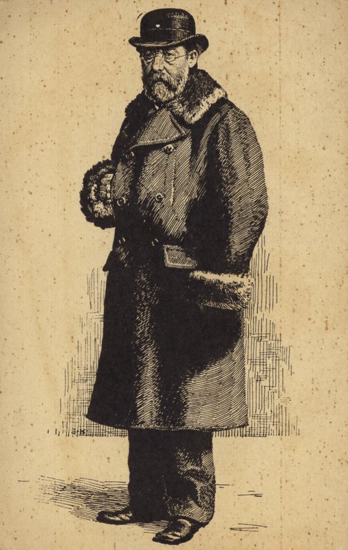 Portrét Bedřicha Smetany od Czech School