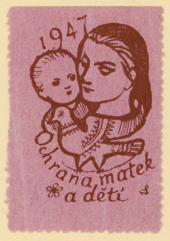 Ochrana matek a dětí, 1947 od Czech School