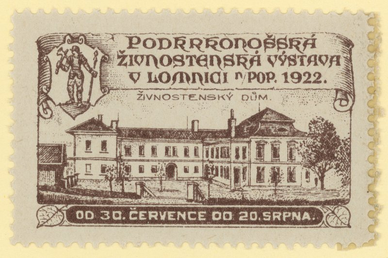Obchodní výstava, Lomnica., ČSR, 1922 od Czech School