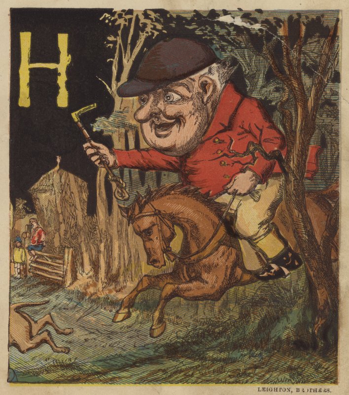 H je pro lovce (barva lito) od Dalziel Brothers (after)
