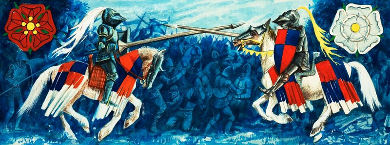 The Wars of the Roses (kvaš na papíře) od Dan Escott