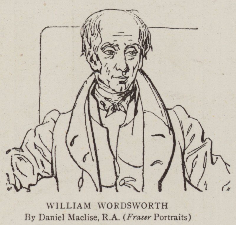 William Wordsworth od Daniel Maclise