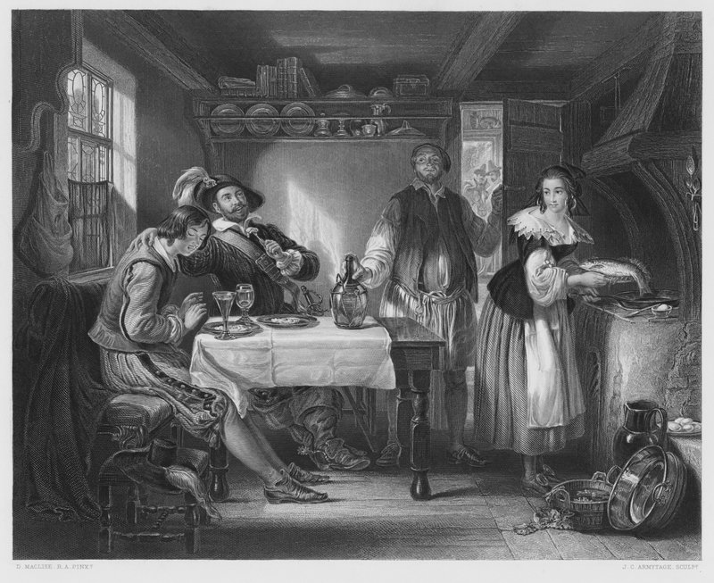 Závěsný od Daniel (after) Maclise