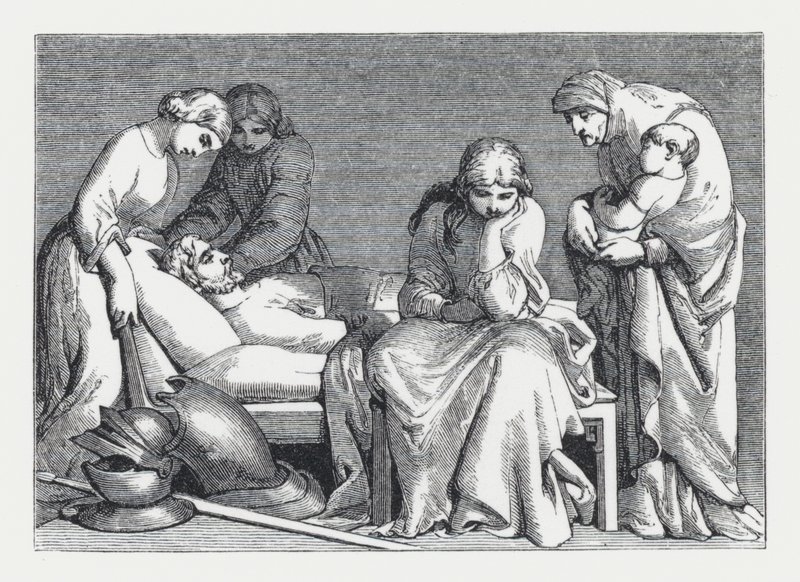 Závěsný od Daniel (after) Maclise