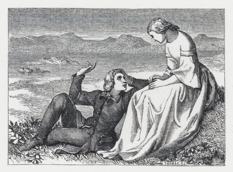 Závěsný od Daniel (after) Maclise