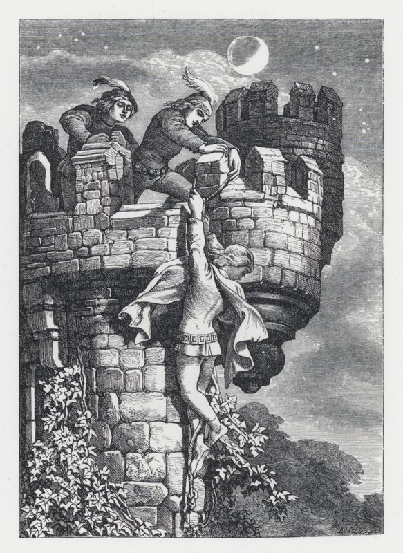 Závěsný od Daniel (after) Maclise
