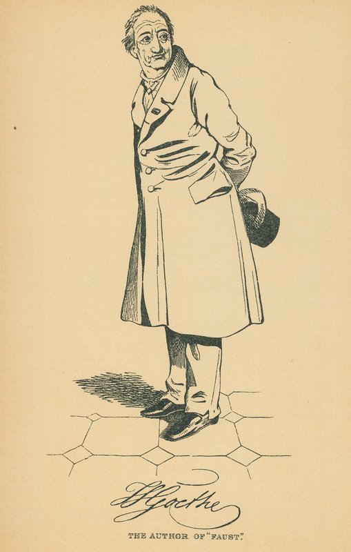 Goethe od Daniel Maclise