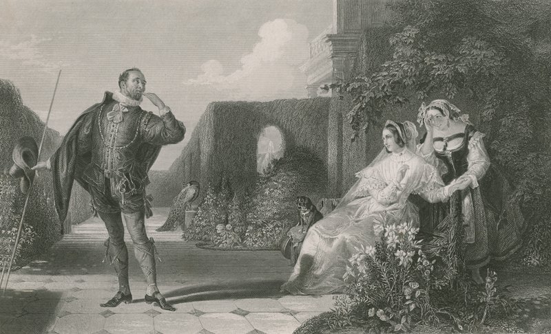 Malvolio, Dvanáctá noc od Daniel Maclise