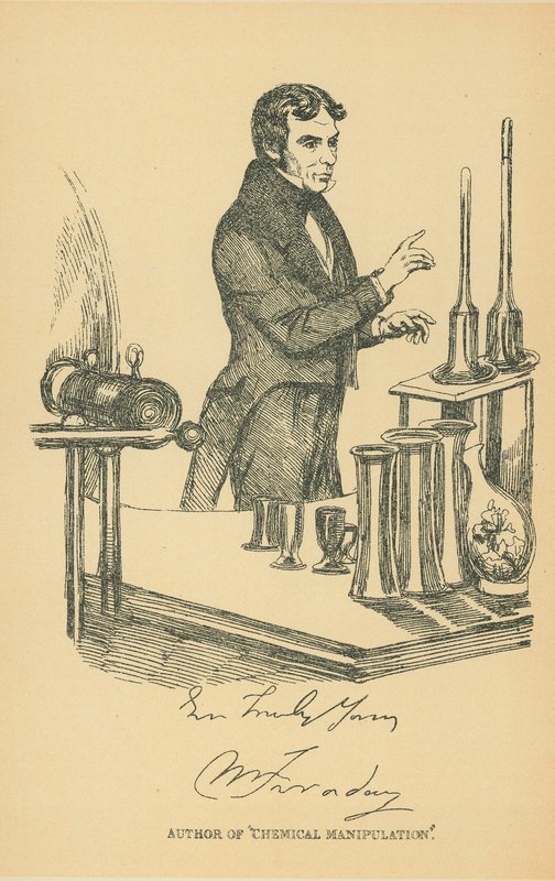 Michael Faraday od Daniel Maclise