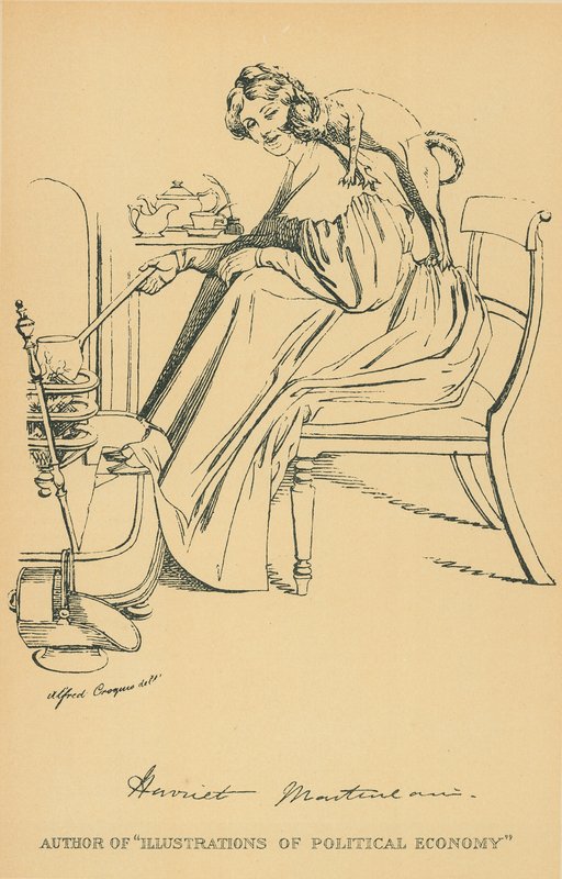Slečna Harriet Martineauová od Daniel Maclise