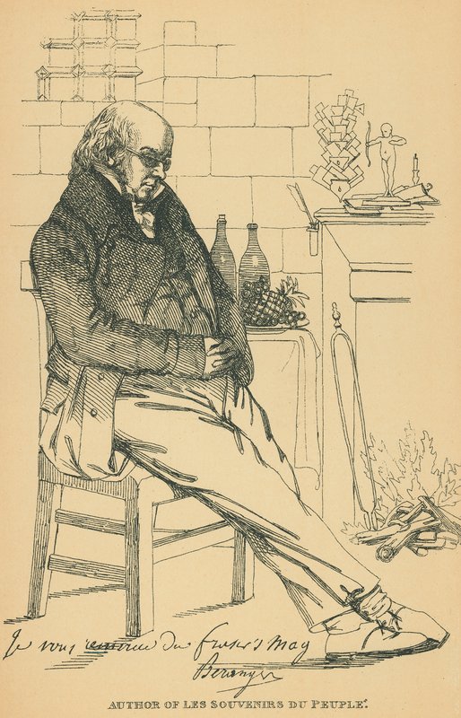 Pierre-Jean de Beranger od Daniel Maclise