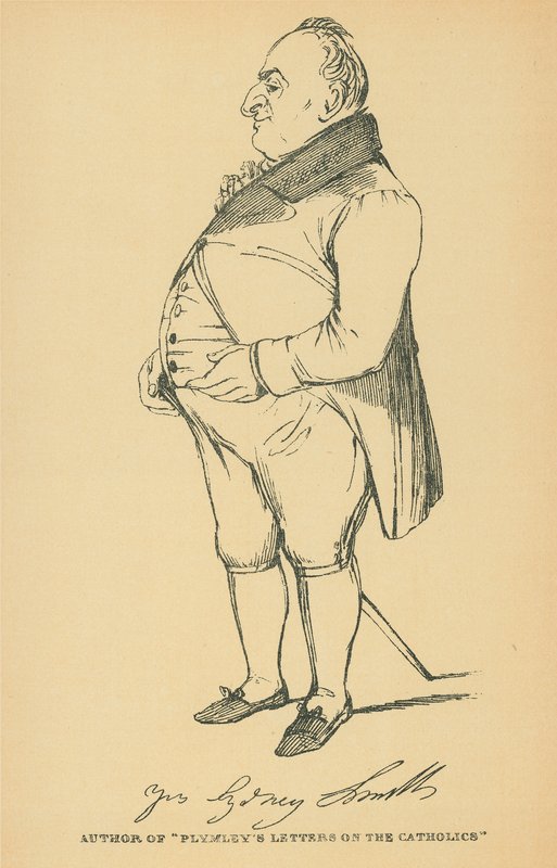 Rev Sydney Smith od Daniel Maclise
