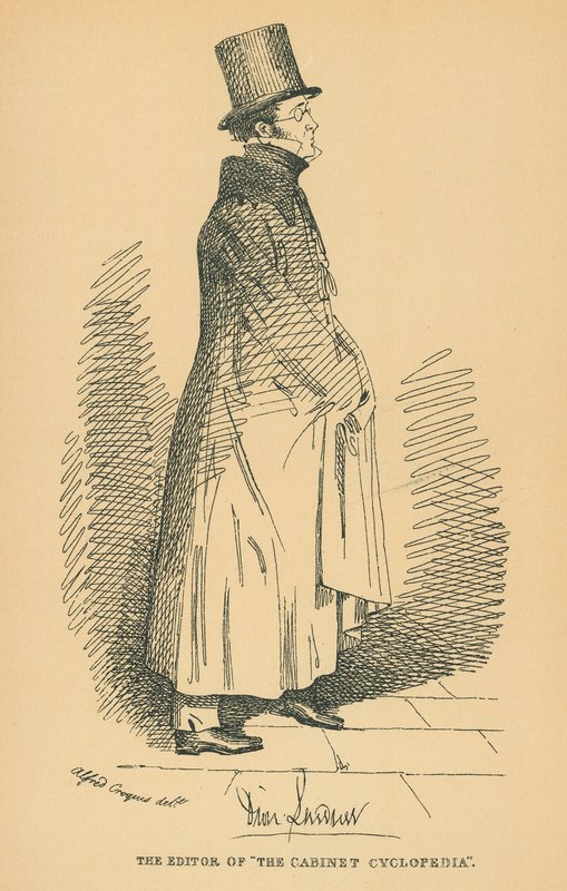 Ctihodný doktor Lardner od Daniel Maclise